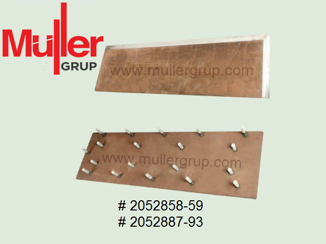 MLLR2052858-MLLR2052887-MLLR4602428170-MLLR4602428171 Asfalt Finişer Tabla Sacı